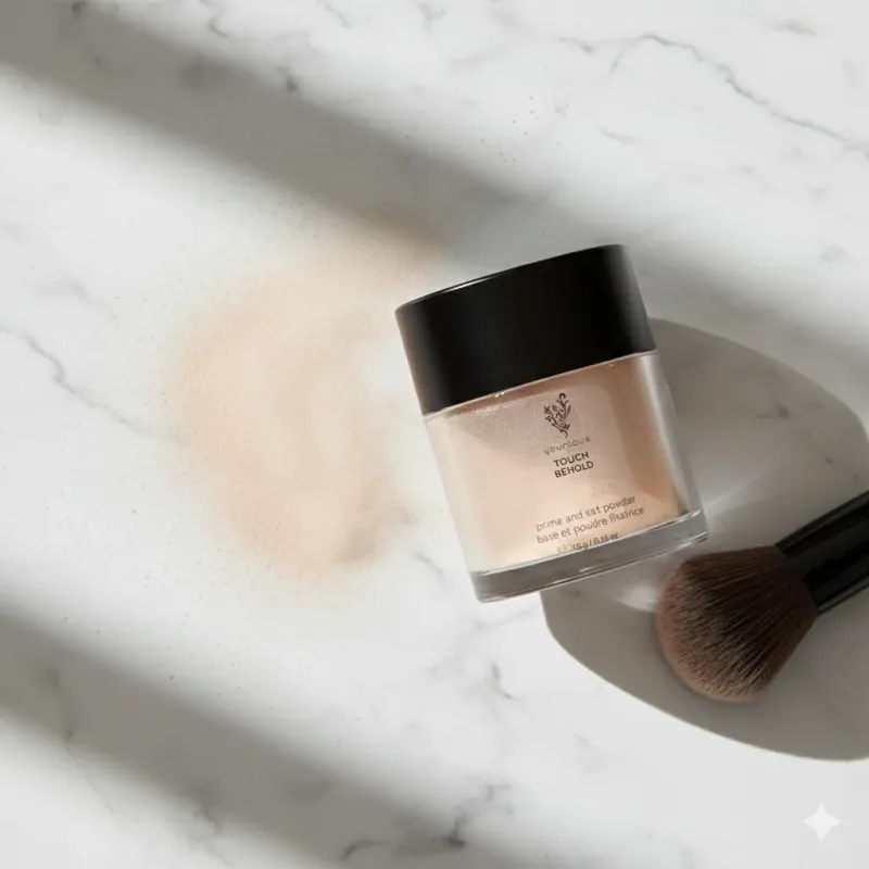 Base et poudre fixatrice TOUCH BEHOLD