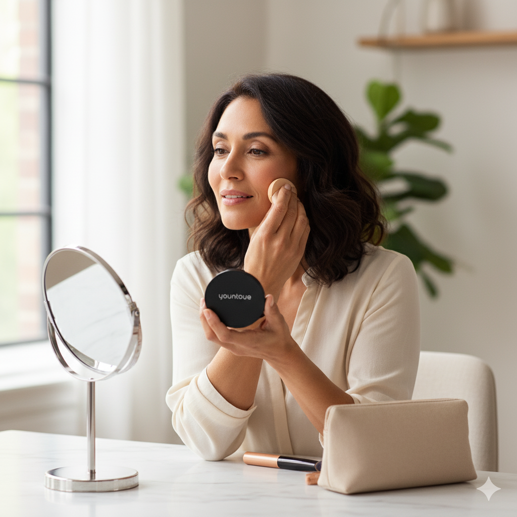 Peau mature - Fond de teint en crème YOUNIQUE TOUCH