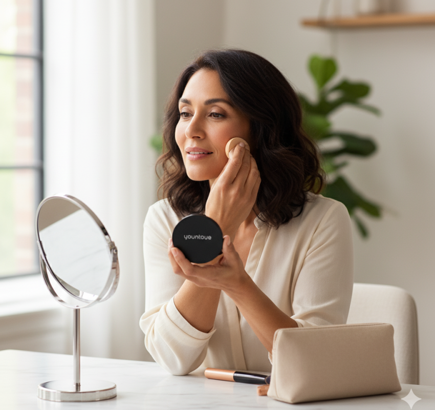 Peau mature - Fond de teint en crème YOUNIQUE TOUCH